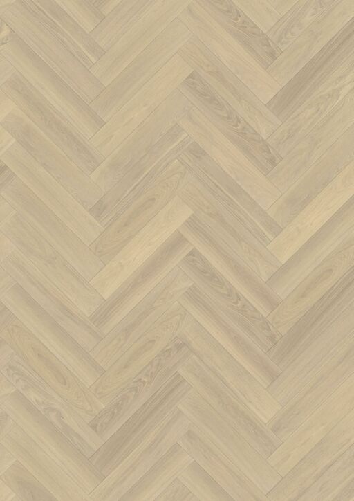 Kahrs White Herringbone Engineered Oak Flooring, Prime, Oiled, 120x11x600mm Image 4