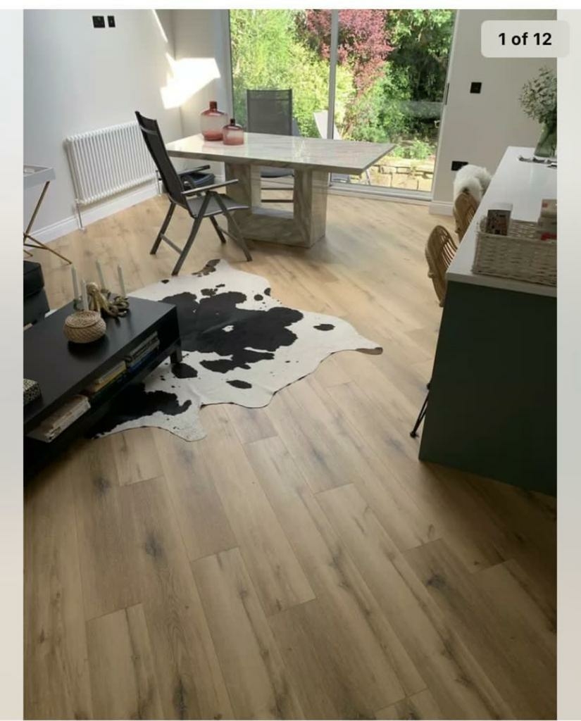 Hydro Step 5G Click LVT Flooring White Ash with Underlay