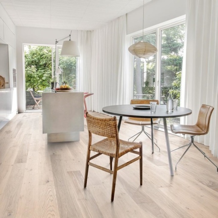 Kahrs Lux Sky Engineered Oak Flooring, Rustic, Brushed, Matt Lacquered, 187x3.5x15mm