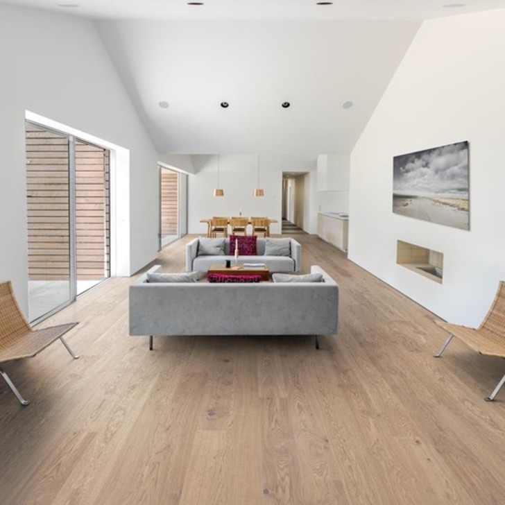 Kahrs Lux Coast Engineered Oak Flooring, Rustic, Brushed, Matt Lacquered, 187x3.5x15mm