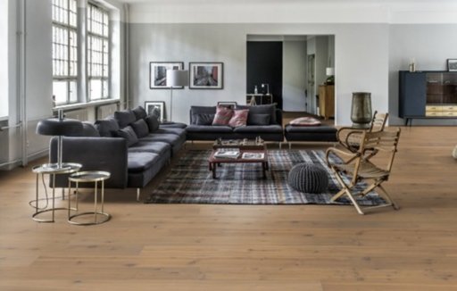 Kahrs Smaland Ydre Engineered Oak Flooring, Rustic, Brushed, Oiled, 187x3.5x15mm