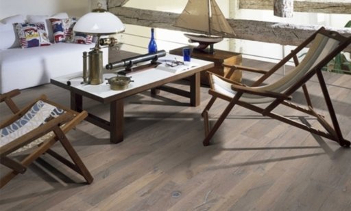 Kahrs Da Capo Dussato Oak Engineered Wood Flooring, Smoked, Brushed, Oiled, 190x3.5x15mm