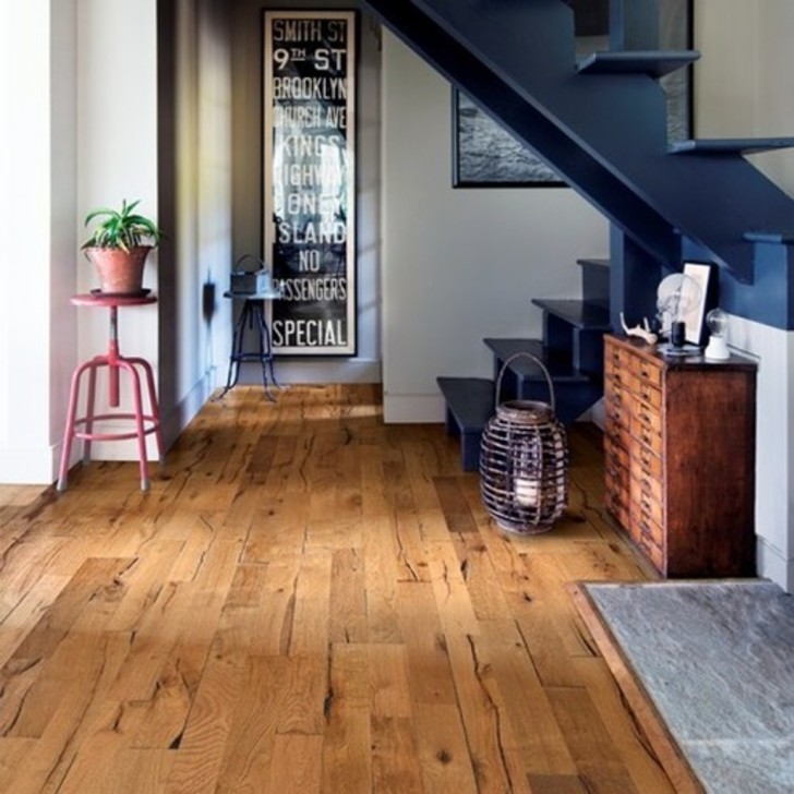 Kahrs Da Capo Decorum Oak Engineered Wood Flooring, Handscraped, Brushed, Oiled, 190x3.5x15mm