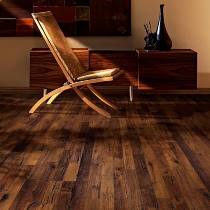 Kahrs Da Capo Domo Oak Engineered Wood Flooring, Smoked, Brushed, Oiled, 190x3.5x15mm