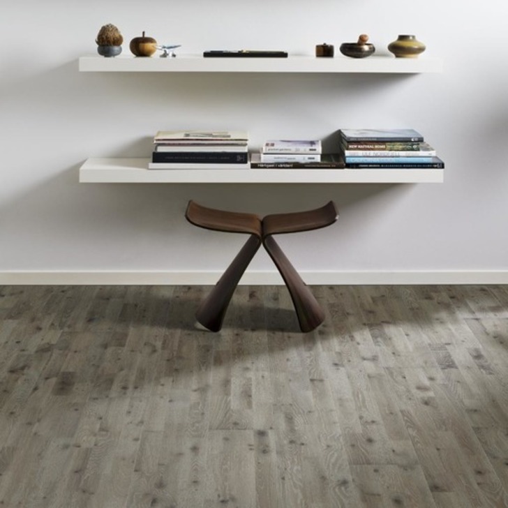 Kahrs Gotaland Vinga Engineered Oak Flooring, Rustic, Stained, Brushed & Oiled, 15x3.5x196mm