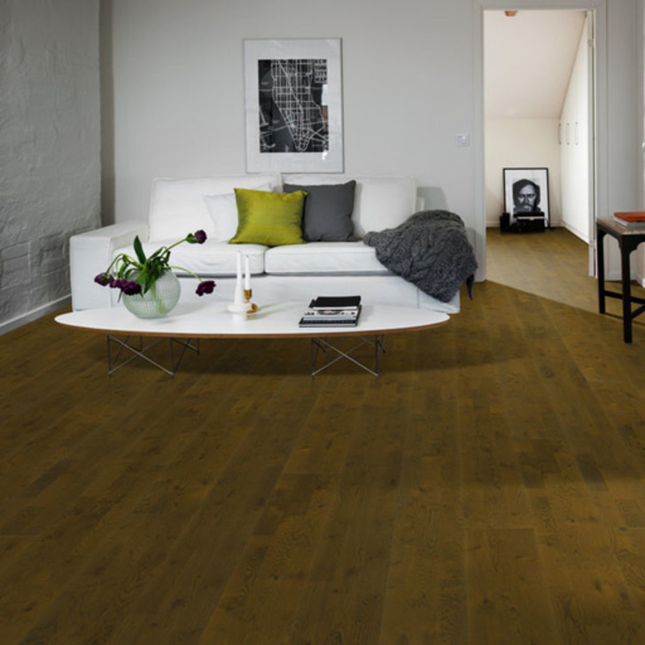 Kahrs Harmony Ale Engineered Oak Flooring, Rustic, Brushed, Matt Lacquered, 15x3.5x200mm