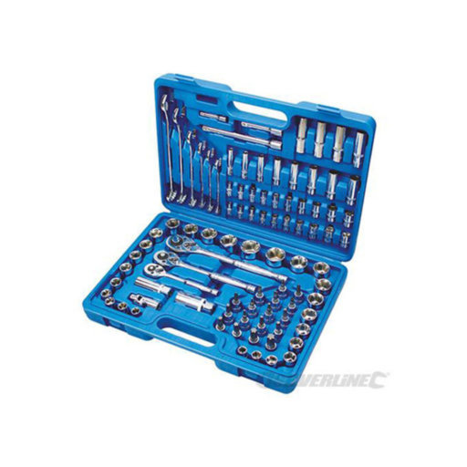 Silverline Mechanics Tool Set, 90pcs