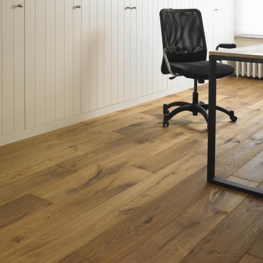 Tradition Classics Graves Engineered Oak Flooring, Smoked, Handscraped, Oiled, 15x180x1850mm