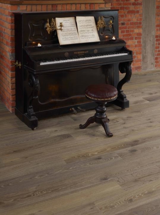 Tradition Classics Malbec Antique Engineered Oak Flooring, Smoked, Brushed, Oiled, 15x189x1860mm