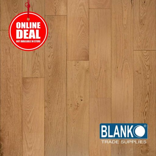 Blanko Budget Galaxy Gerbera Engineered Oak Flooring, Lacquered, Rustic, 150x14xRL