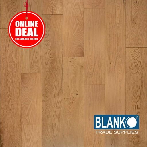 Blanko Budget Galaxy Gerbera Engineered Oak Flooring, Lacquered, Rustic, 150x14xRL