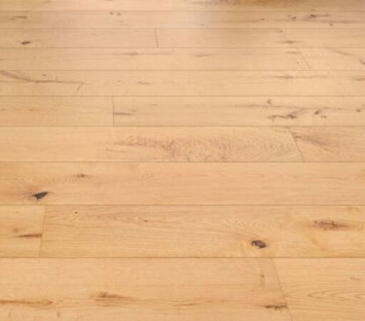 Blanko Budget Luminous Lily Engineered Oak Flooring, Brushed & Oiled, Rustic, 190x14x1900mm