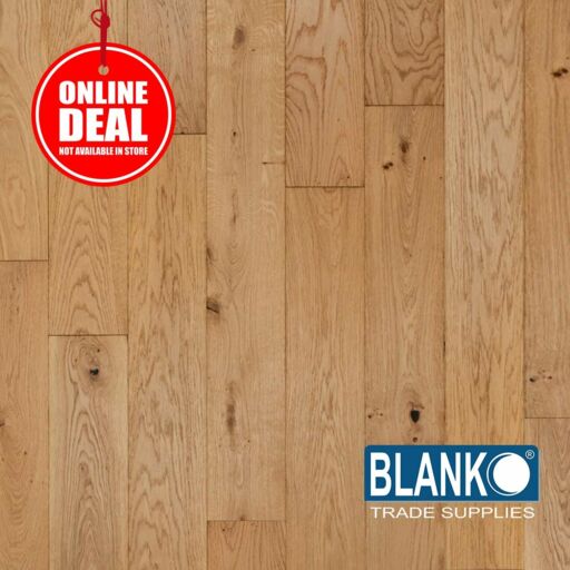 Blanko Budget Whimsy Orchid Engineered Oak Flooring, Brushed & Oiled, Rustic, 150x18xRL