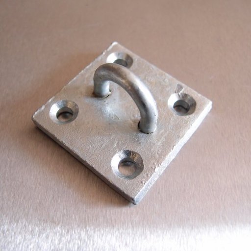 Staple On Plate, 50x50mm, Galvanised