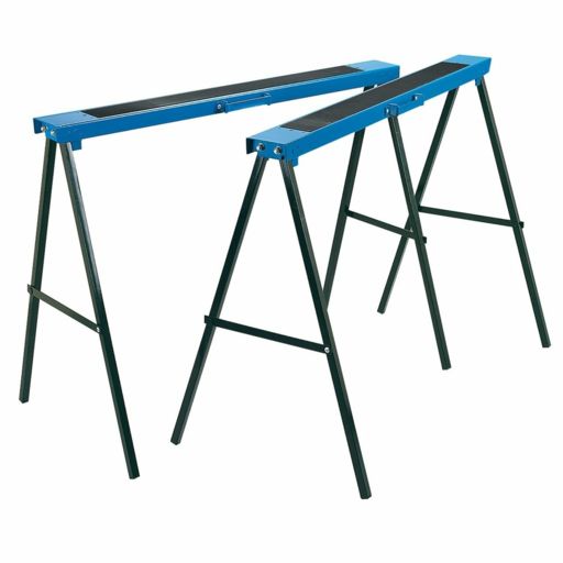 Draper Pair of Fold Down Trestles, 1000x800mm