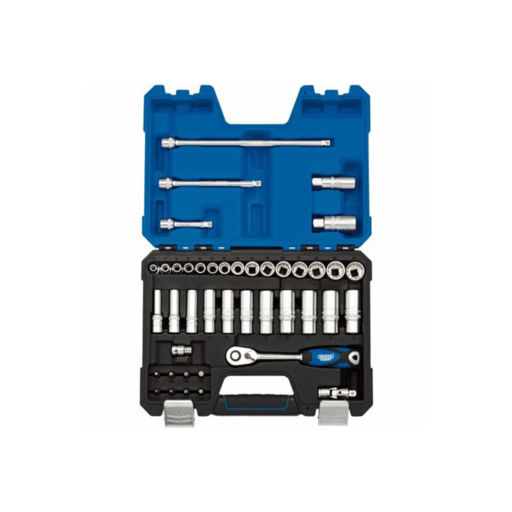 Draper Multi-Drive® Metric Socket Set, 3,8 Sq. Dr. (42 Piece)