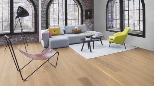 Boen Animoso Oak Engineered Flooring, Live Pure Lacquered, 209x3x14mm