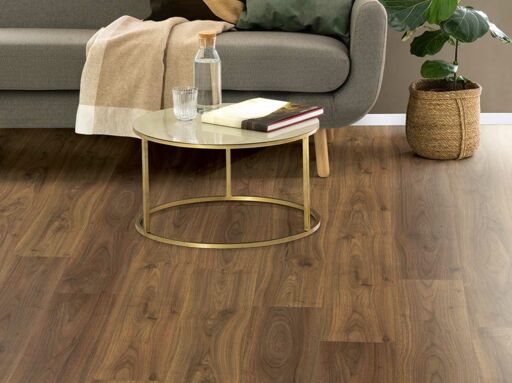 EGGER Classic Aqua Dark Langley Walnut Laminate Flooring 193x8x1292mm