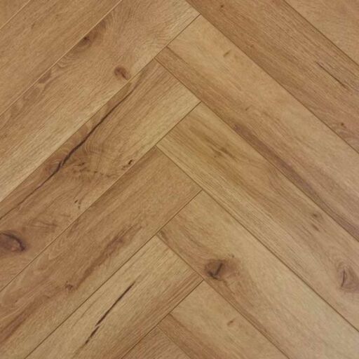 Evergreen Cedar Herringbone Laminate Flooring, 100x12x600mm