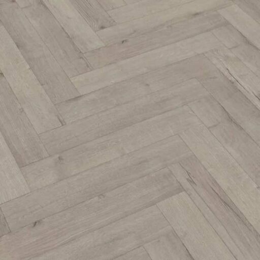 Evergreen Feather Grey Herringbone Laminate Flooring, 100x12x600mm