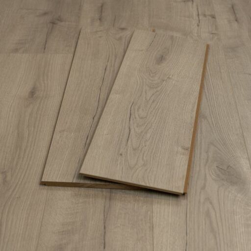 Evergreen Grey Oyster Laminate Plank Flooring, 196x12x1215mm