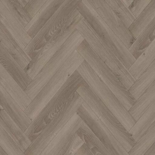 Evergreen Pebble Grey Herringbone Laminate Flooring, 100x12x600mm