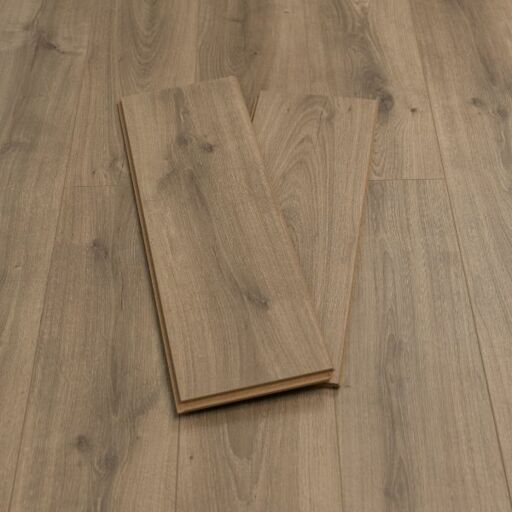 Evergreen Pebble Grey Laminate Plank Flooring, 196x12x1215mm