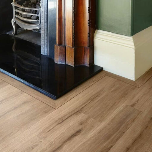 Polyflor Camaro Natural Oak Wood Plank Versatile Vinyl Flooring, 152.4x1219.2mm