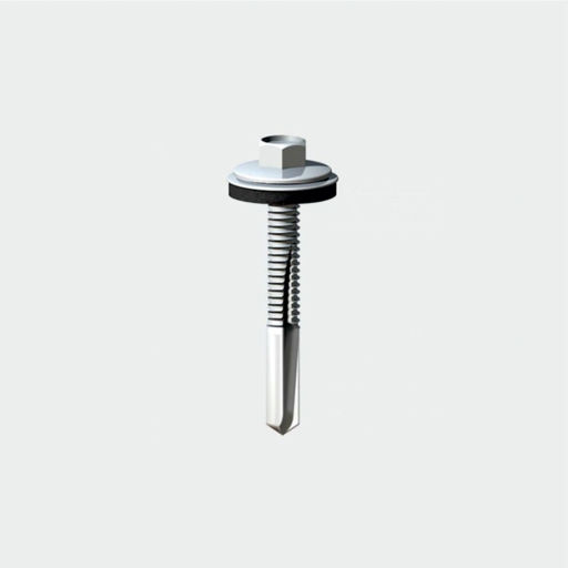 Self Drill Screw with Washer, 5.5x25mm, 145pk