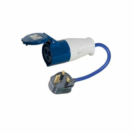 Silverline Fly Lead Converter 13A Lead to 16A Socket