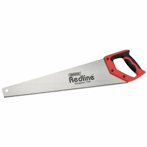 Draper Soft Grip Hardpoint Handsaw, 500mm