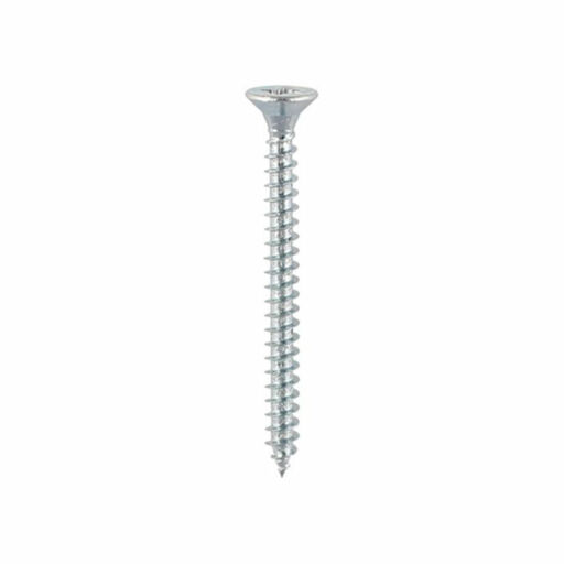 TIMco Solo Woodscrews - PZ - Double Countersunk - Zinc 4.0x45mm