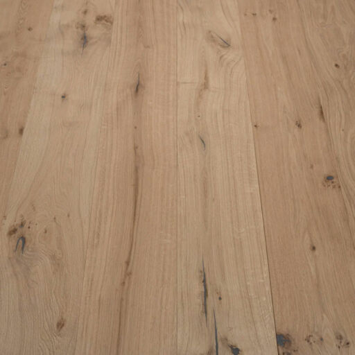 Tradition Antique Engineered Oak Flooring, Distressed, Brushed, Unfinished, 220x15x2200mm