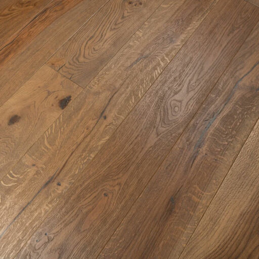 Tradition Antique Light Brown Oak Engineered Flooring, Rustic, Distressed, Brushed & Oiled, 190x20x1900mm