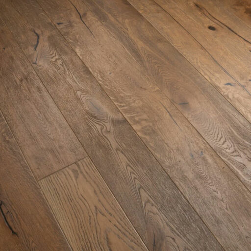 Tradition Bronx Engineered Oak Parquet Flooring, Natural, Antique Distressed, 190x15x1900mm