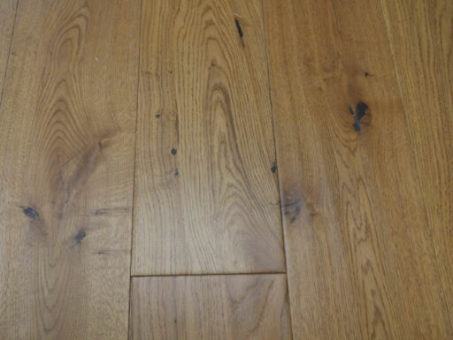 Tradition Golden Engineered Oak Flooring, Natural, Handscraped, Lacquered, 190x14x1800mm