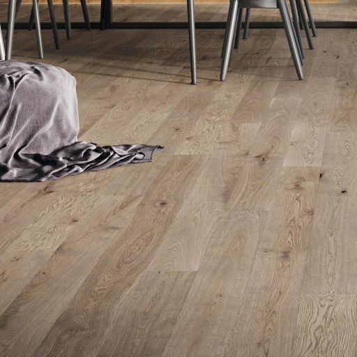 V4 Driftwood, Pebble Grey Engineered Oak Flooring, Rustic, Stained, Brushed & Matt Lacquered, 155x14x2200mm